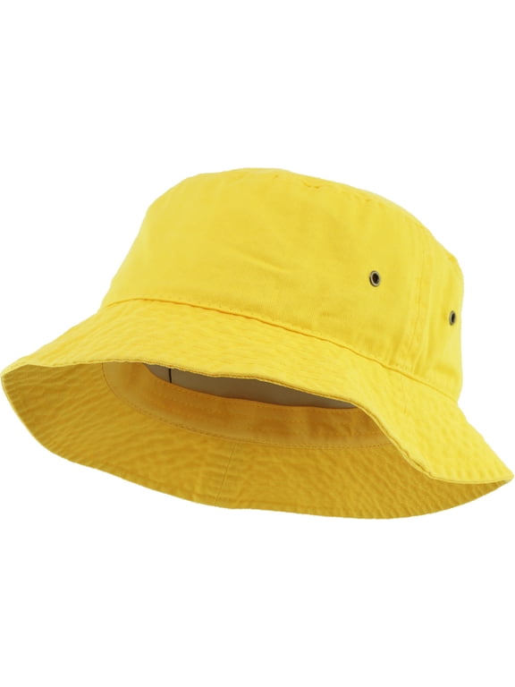 Bucket Hat Boonie Basic Hunting Fishing Outdoor Summer Cap Unisex 100% Cotton 2 Sizes
