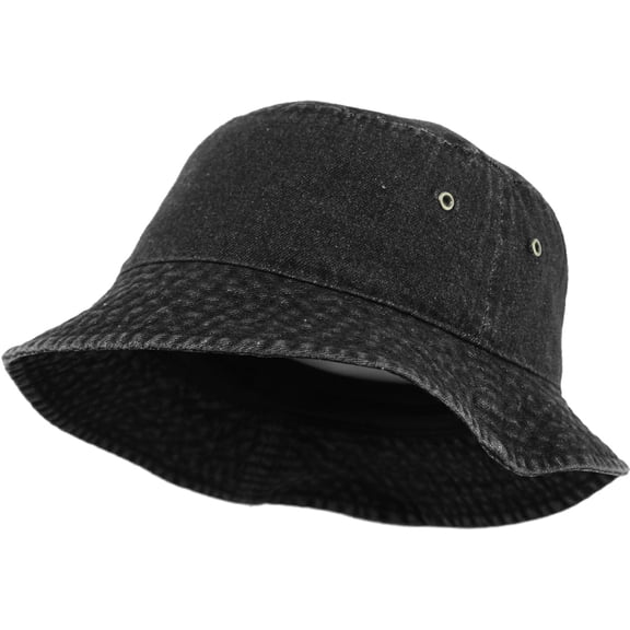 Bucket Hat Boonie Basic Hunting Fishing Outdoor Summer Cap Unisex 100% Cotton 2 Sizes