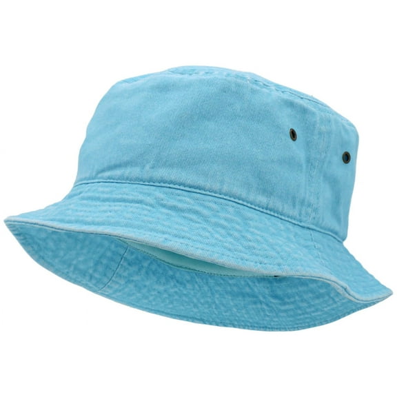 Bucket Hat Boonie Basic Hunting Fishing Outdoor Summer Cap Unisex 100% Cotton 2 Sizes