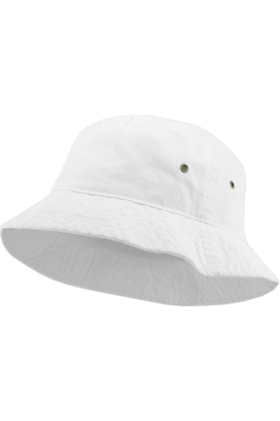 Bucket Hat Boonie Basic Hunting Fishing Outdoor Summer Cap Unisex 100% Cotton 2 Sizes