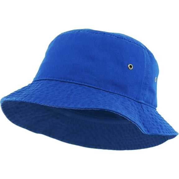 Bucket Hat Boonie Basic Hunting Fishing Outdoor Summer Cap Unisex 100% Cotton 2 Sizes