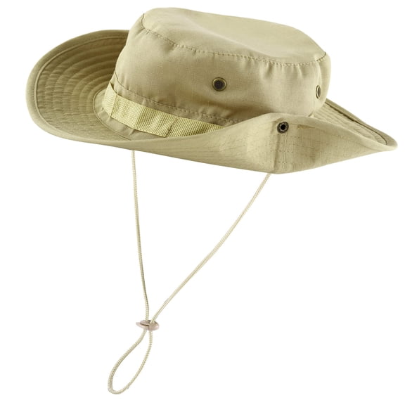 Bucket Hat Cowboy Hat Wide Brim Caps Fishing with Adjustable Strap Army,One Size