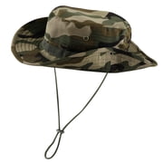 Bucket Hat Cowboy Hat Wide Brim Caps Fishing with Adjustable Strap Army,One Size