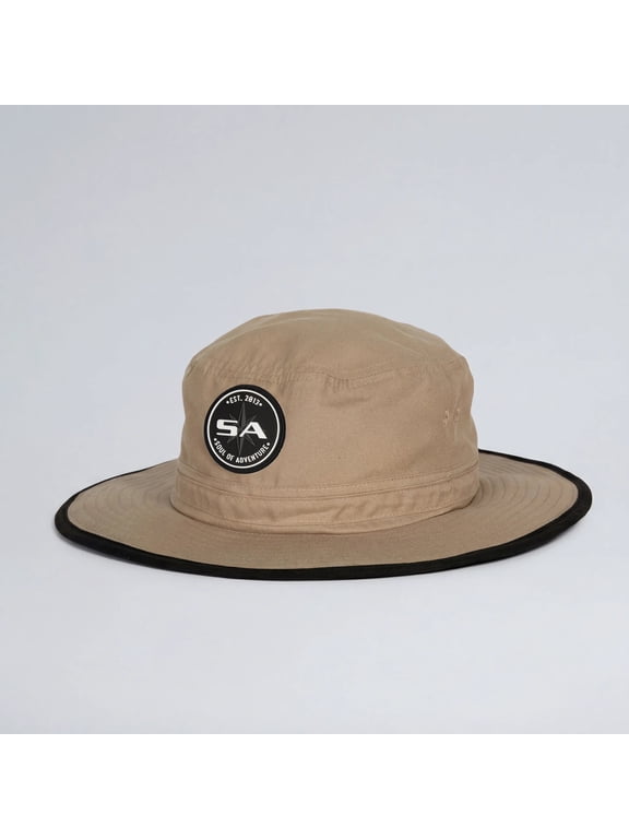 PERFORMANCE BUCKET HAT for Men & Women, UPF 50+ Wide Brim Sun Hat, Moisture-Wicking, Packable & Floating | Explorer | Beige