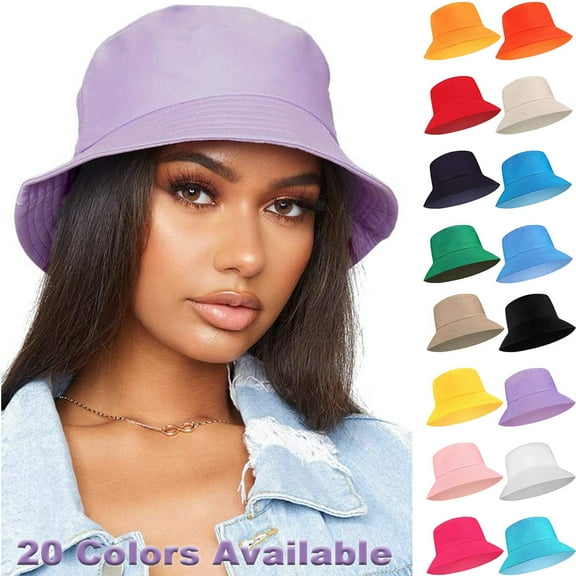 Bucket Hat Foldable Summer Sun Hat Travel Beach Fishing Hat Outdoor Bucket Cap for Women Men