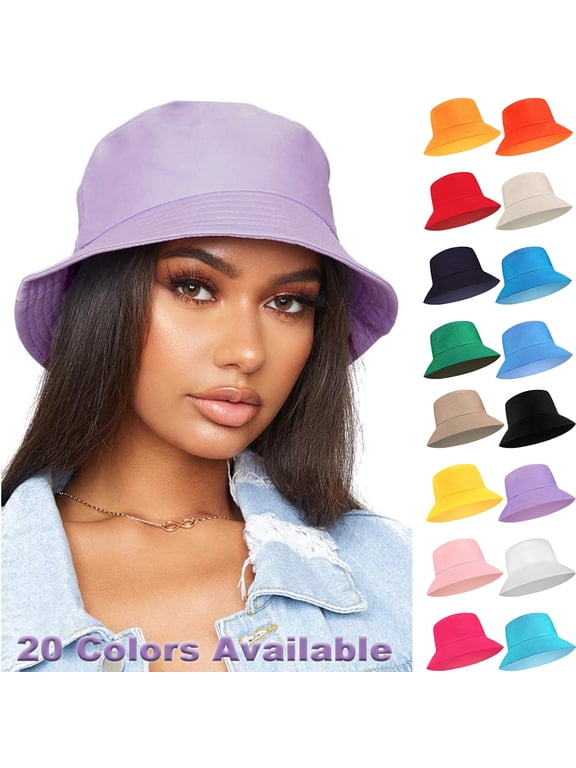 Bucket Hat Foldable Summer Sun Hat Travel Beach Fishing Hat Outdoor Bucket Cap for Women Men