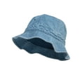 thumbnail image 1 of Bucket Hat For Men Women - Cotton Packable Fishing Cap, Denim S/M, 1 of 3
