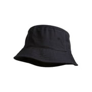 Bucket Hat For Men Women - Cotton Packable Fishing Cap, Navy L/XL