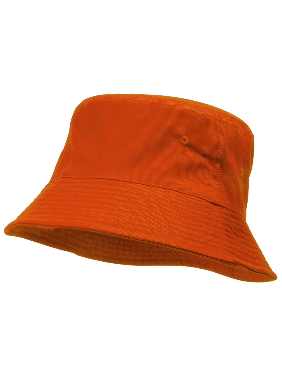 Bucket Hat blitzed Orange Cotton