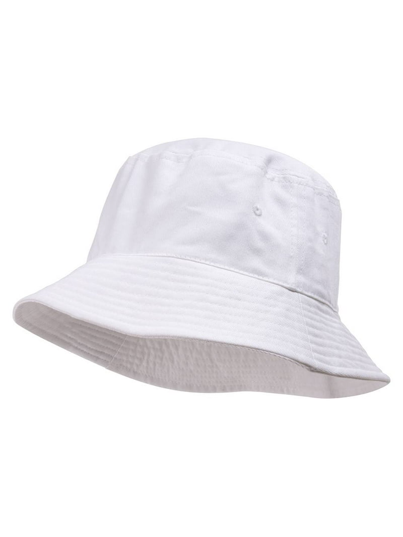 Unisex Classic Bucket Hat - Cotton, Packable, Wide Brim Sun