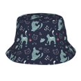 thumbnail image 1 of Bucket Hat for Men Women, Quirky Cute Cartoon Cat Breathable Sun Hat Summer Beach Hats, Fun Womens Mens Bucket Hat for Travel Outdoor Vacation Fishing Hiking Sports, 1 of 6
