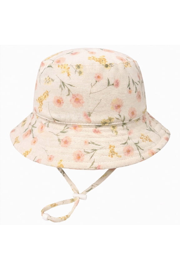 Bucket Hat Outdoor Sun Hat For Toddler Baby Kids Fishing Hat UPF 50+ Mesh Breatha Sun Hat Beach Hat(Hot Pink,12-36 Months)