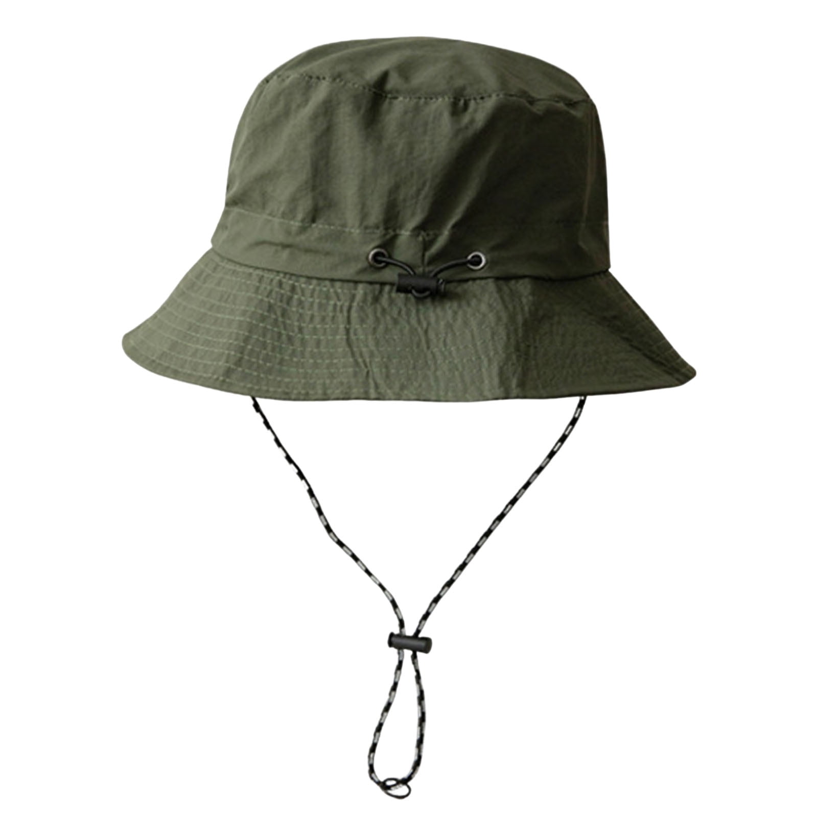 Unisex Cotton Bucket Hat Packable UPF 50 Summer Beach Travel Sun Protection Womens Sun Hats Wide Brim Reversible Bucket Cotton Hat  main image 2