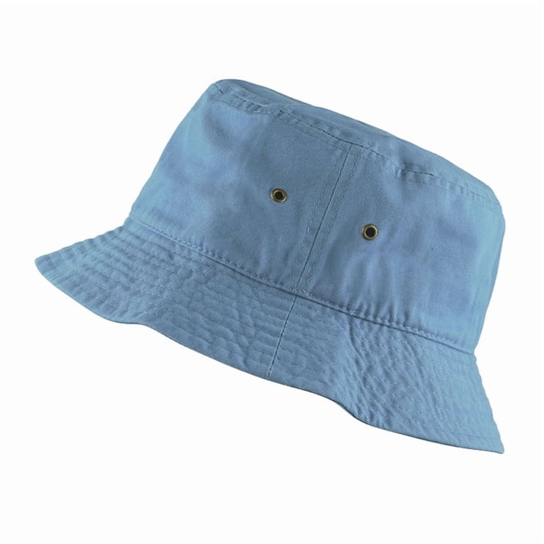 Cotton Denim Bucket Hat Packable for Summer Travel Beach Fishing Bucket Hat - Unisex Men Women100% Cotton & Denim UV  main image 2