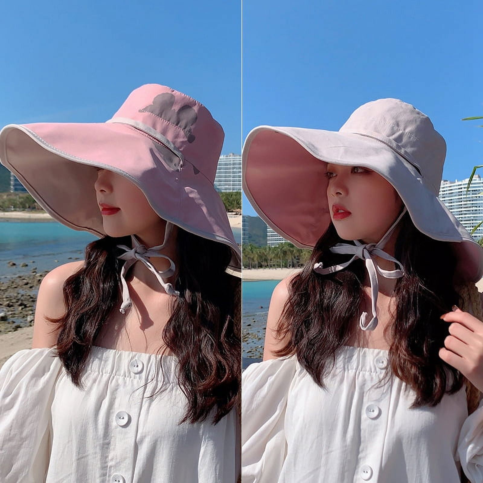 Reversible Womens Bucket Hat,Summer Fashion Shark Print Fisherman Beach Sun  Hats,Double-Side Beach Hat,Wide Brim Cotton Unisex Visor Fedoras,Two-Sided  Wear Funny Panama Hip Hop Cap,Blue,One Size : : Clothing, Shoes &  Accessories