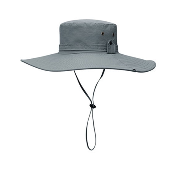 Bucket Hat Wide Brim UV Protection Polyester Packable Quick Dry Fishing Hat for Fishing