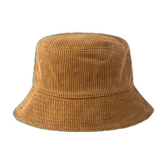 Bucket Hat Winter Travel Fashion Corduroy Velvet Sun Hat Harajuku Hip Hop Outdoor Fisherman Cap for Men Women Teen