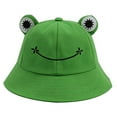 thumbnail image 1 of Bucket Hat! Yigetop Children Winter Cute Animal Hiking Beach Fishing Cap Hats Photography Bucket Hat Silly Hats for Kids Green One Size, 1 of 5