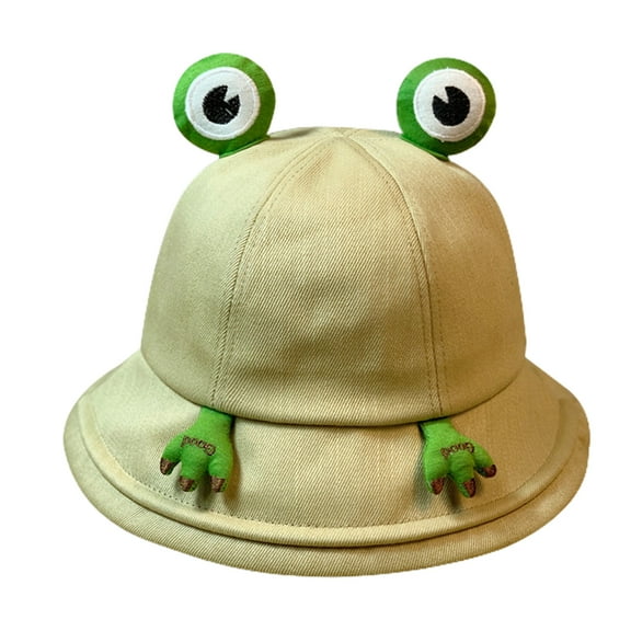 Bucket Hat for Adult Infant Wide Brim Foldable Soft Fisherman Hat Wide Brim Spring Anti-UV Hat Cartoon