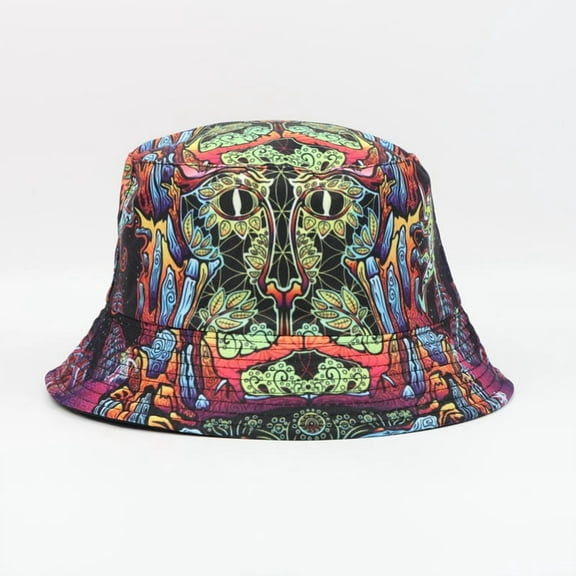 Bucket Hat for Men Women,Packable Reversible Printed Sun Hats,Fisherman Outdoor Summer Travel Hiking Beach Caps