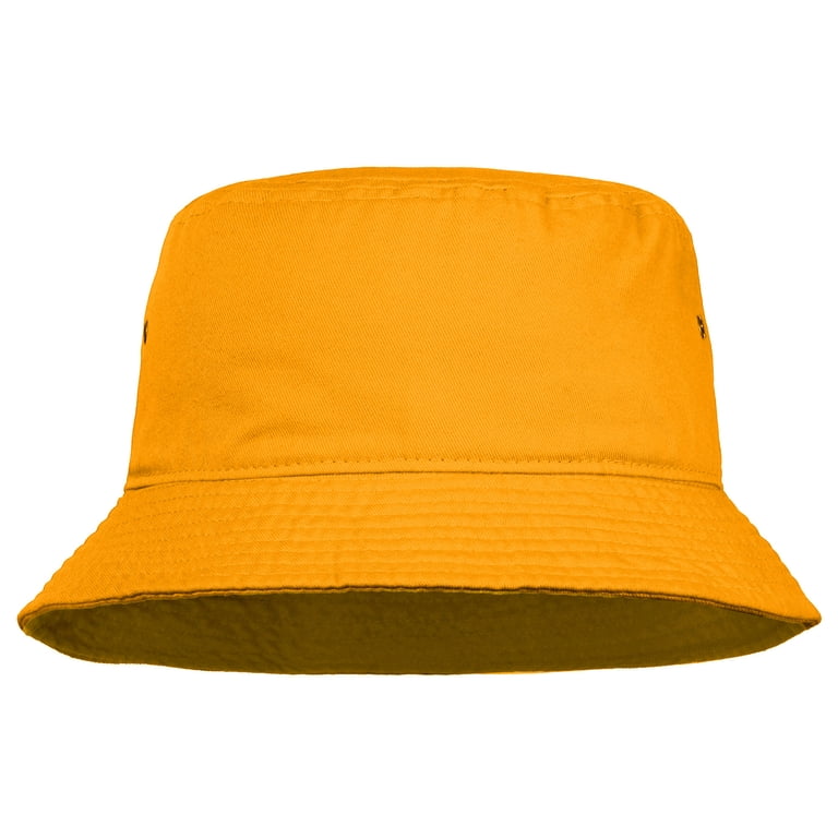 Cotton Bucket Hat Packable Foldable Fishing Beach Cap Bucket Hat for Men Women Unisex 100% Cotton Packable  main image 2