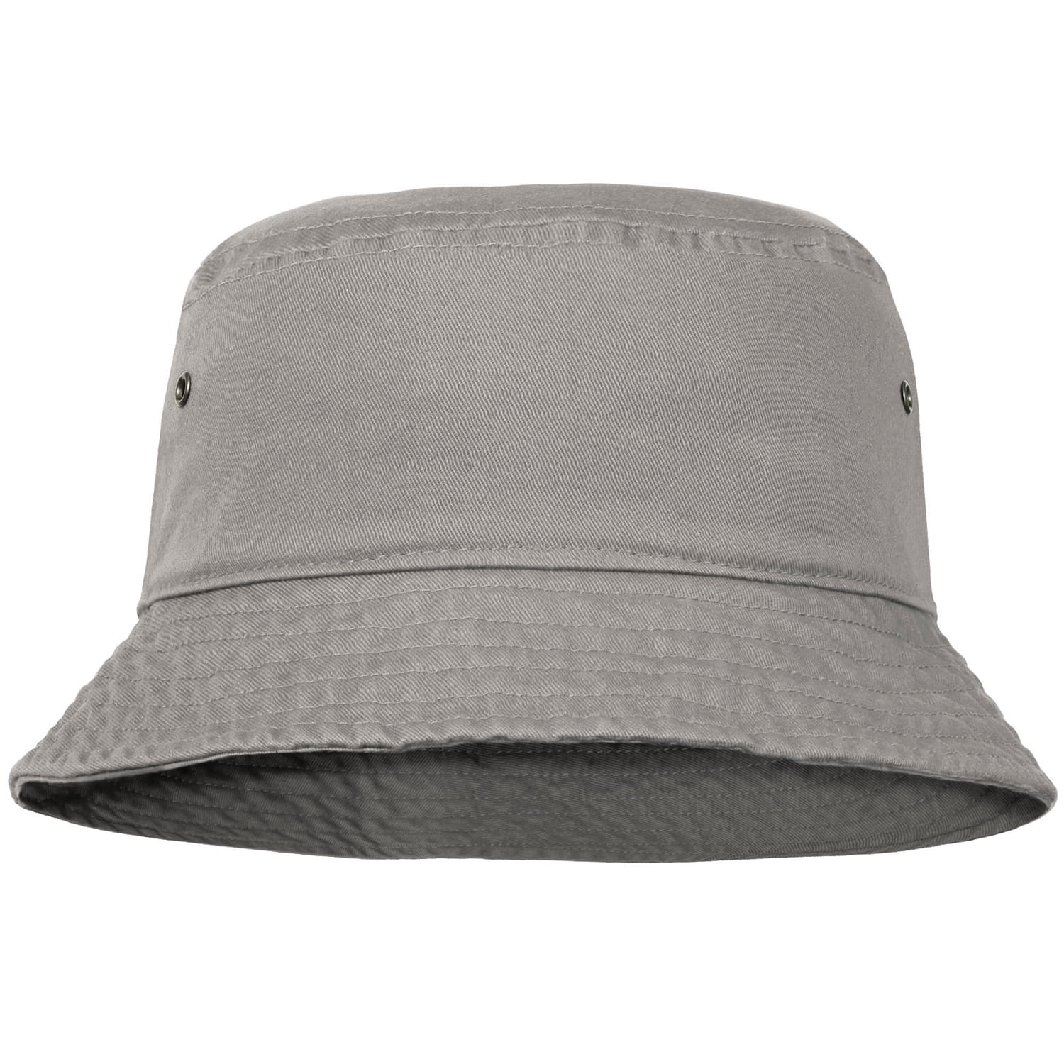 Women for Travel Outdoor - Hat Summer Unisex Hat Foldable Packable Beach Bucket Cotton 100% Grey Men SM Fishing