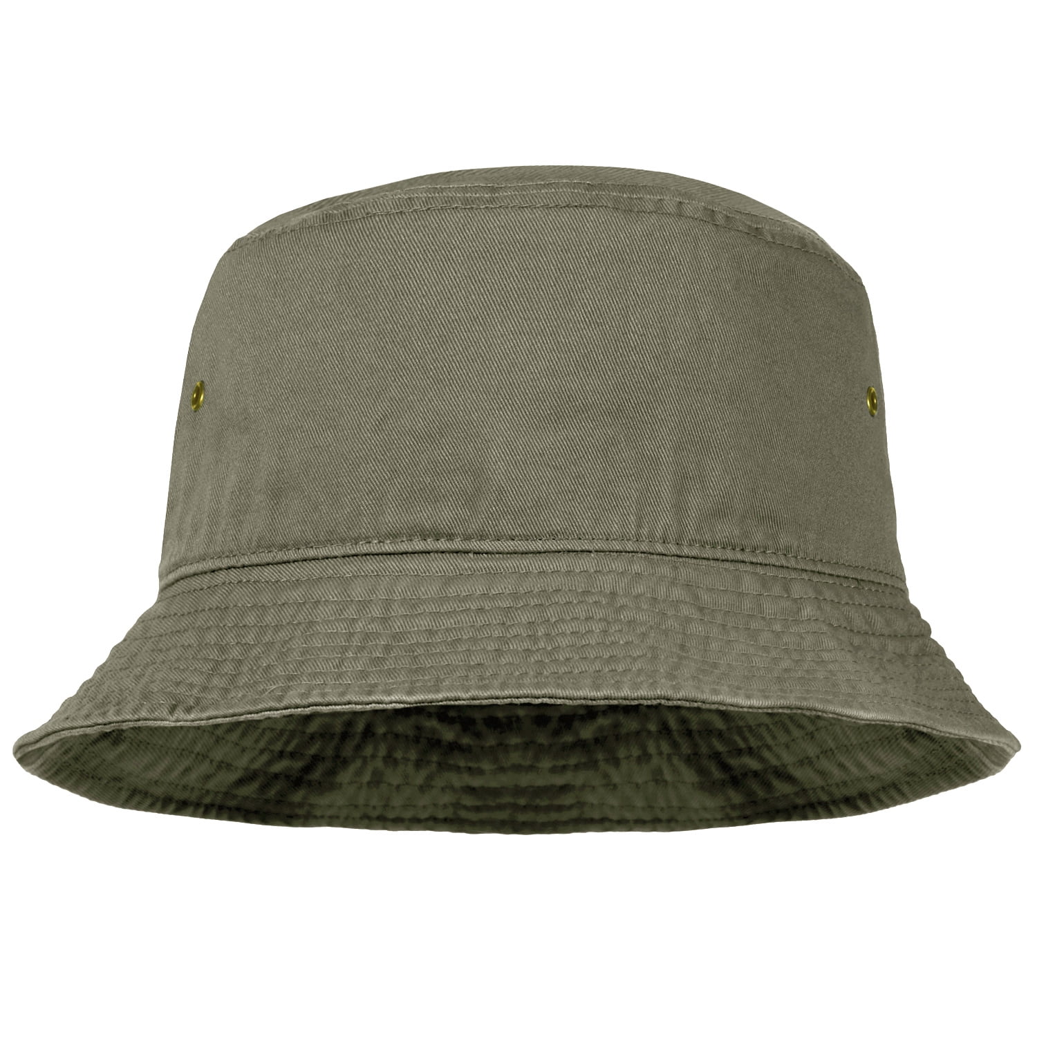 Bucket Hat for Men Women Unisex 100% Cotton Packable Foldable Summer Travel  Beach Outdoor Fishing Hat - SM Olive