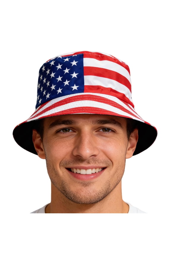 Bucket Hat with National Flag Double-sided Baseball Cap for Outdoor Sun Protection and Sports for Soccer Fans Gifts