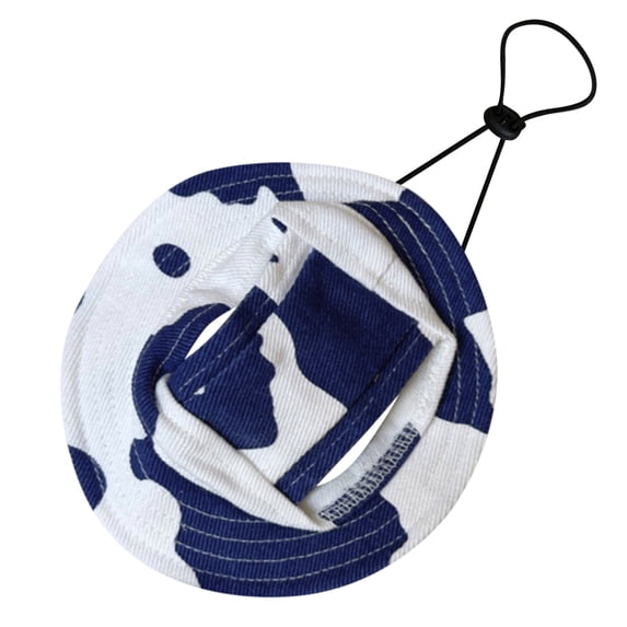 Bucket Hats For Dogs Summer Round Brim Pet Hat With Ear Holes & Neck Strap Adjustable Outdoor Climbing Sun Visor Hat Sunshade Strangulation Cap For Small Medium Cats Dogs K Pet Hats Gift For Pet S