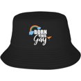 thumbnail image 1 of Bucket Hats Fashion Sun Cap Packable Outdoor Fisherman Hat for Women and Men Pride Heart Bucket Hats, 1 of 8