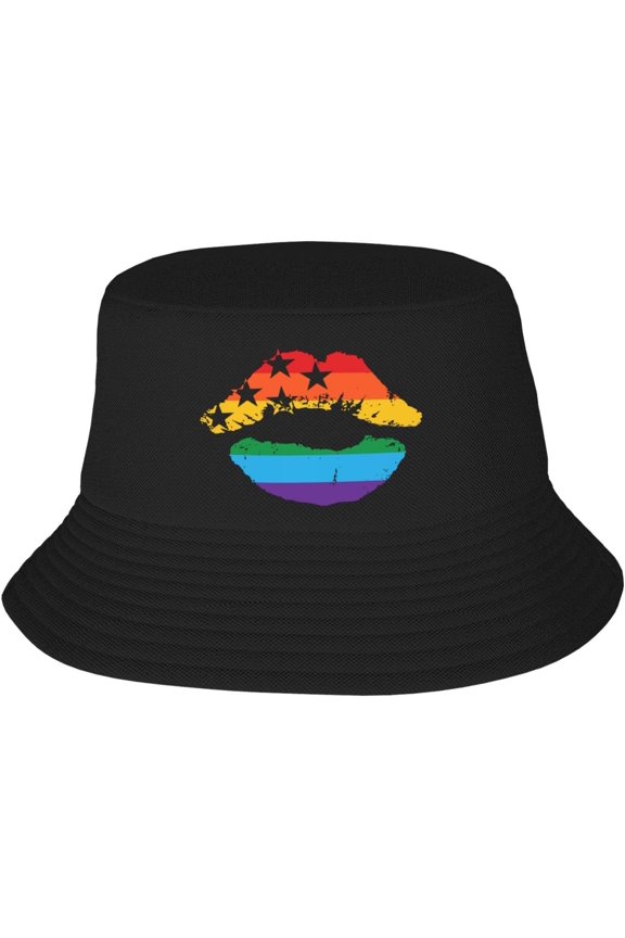 Bucket Hats Fashion Sun Cap Packable Outdoor Fisherman Hat for Women and Men Pride Rex Dinosaur Bucket Hats