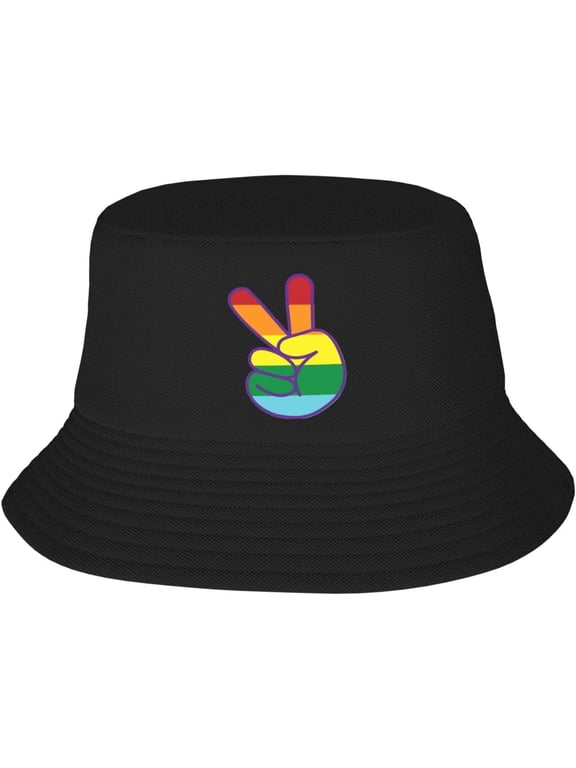 Bucket Hats Fashion Sun Cap Packable Outdoor Fisherman Hat for Women and Men Pride Rex Dinosaur Bucket Hats