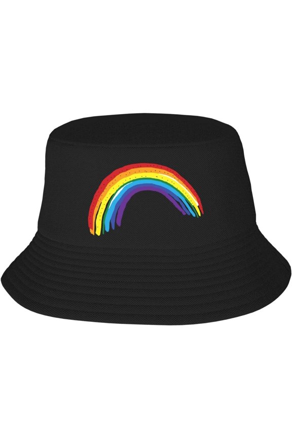 Bucket Hats Fashion Sun Cap Packable Outdoor Fisherman Hat for Women and Men Pride Rex Dinosaur Bucket Hats