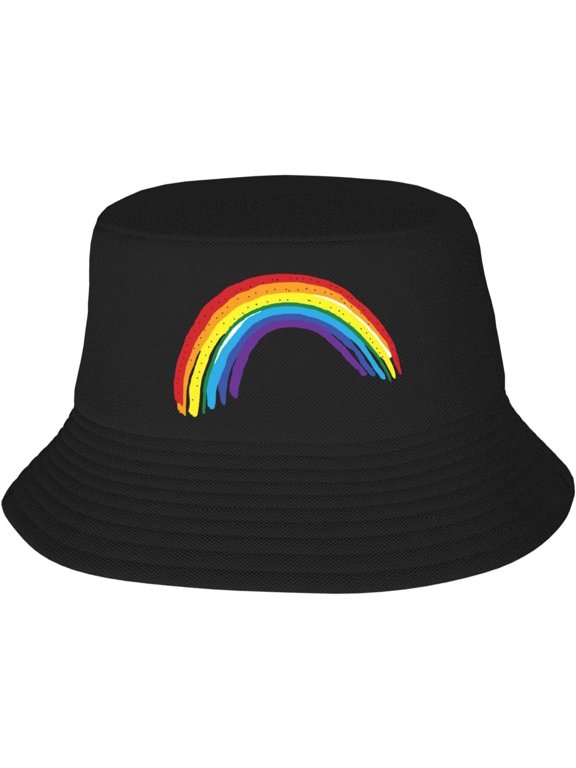 Bucket Hats Fashion Sun Cap Packable Outdoor Fisherman Hat for Women and Men Pride Rex Dinosaur Bucket Hats