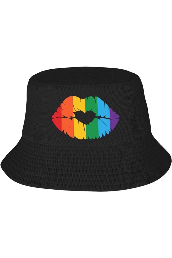 Bucket Hats Fashion Sun Cap Packable Outdoor Fisherman Hat for Women and Men Pride Rex Dinosaur Bucket Hats