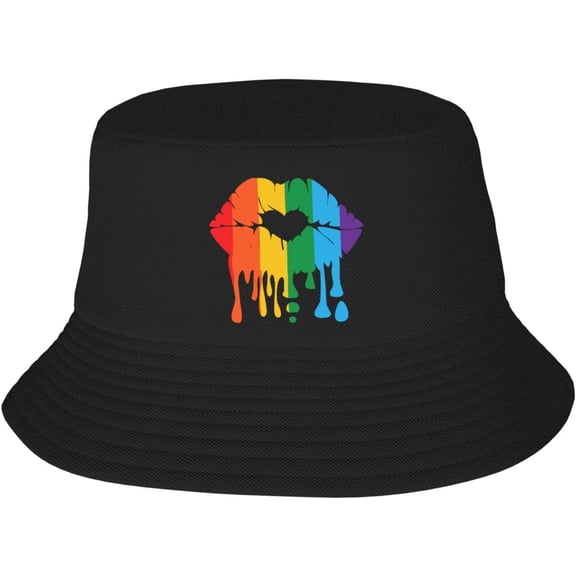 Bucket Hats Fashion Sun Cap Packable Outdoor Fisherman Hat for Women and Men Pride Rex Dinosaur Bucket Hats