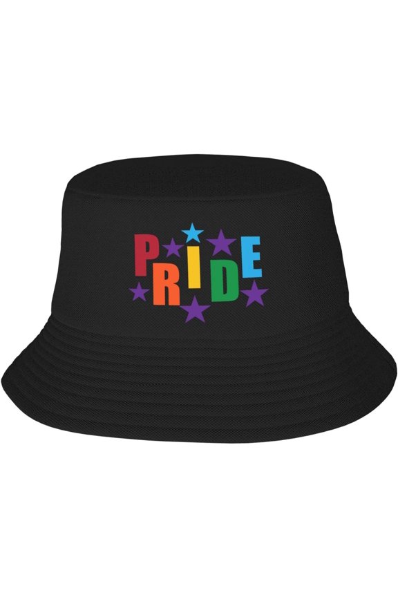 Bucket Hats Fashion Sun Cap Packable Outdoor Fisherman Hat for Women and Men Pride Rex Dinosaur Bucket Hats