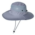 thumbnail image 1 of Bucket Hats Fisherman Hat for Outdoor Activities with Sun Breathable Men Women Summer Sunshade Hat for Hiking Camping and Fishing Gray, 1 of 9