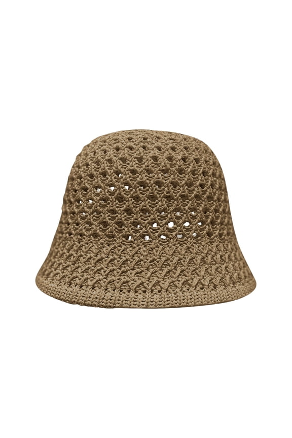 Bucket Hats For Woman Wide Brim Floppy Summer Hats For Women Beach Straw Hats Dome Weave Bucket Hat Femme Shade Hat Women Caps