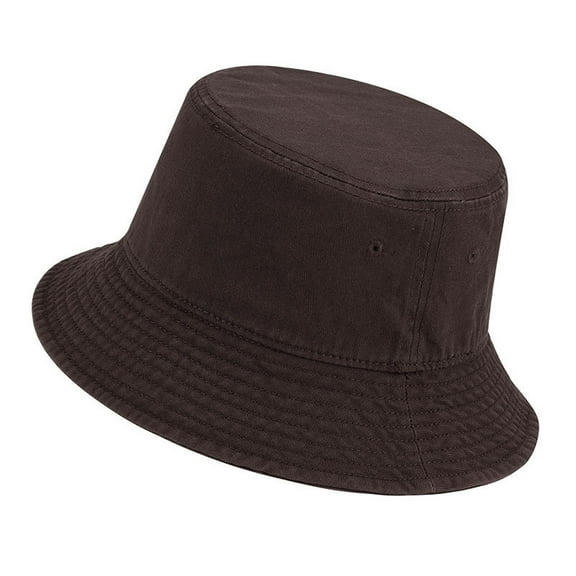 Bucket Hats Summer Outdoor Bucket Hat For Women Men Sun Wide Brim Foldable Lightweight Breathable Casual Fashionable Travel Beach Hats Brown One Size