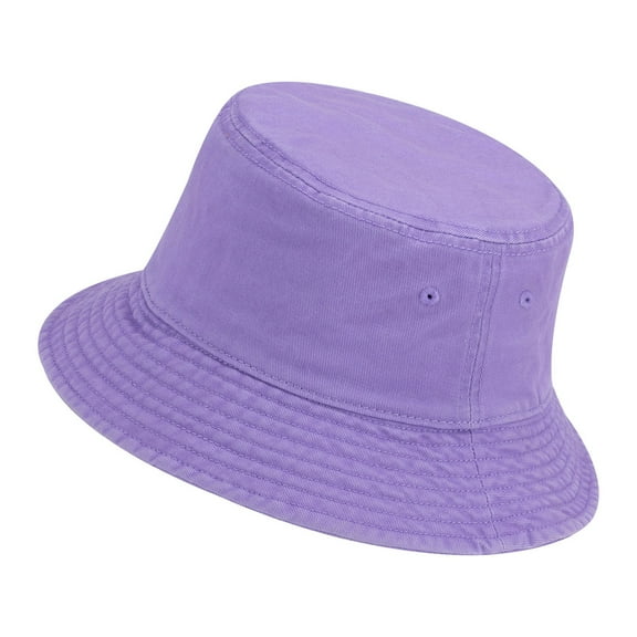 Bucket Hats Summer Outdoor Bucket Hat For Women Men Sun Wide Brim Foldable Lightweight Breathable Casual Fashionable Travel Beach Hats Light Purple One Size