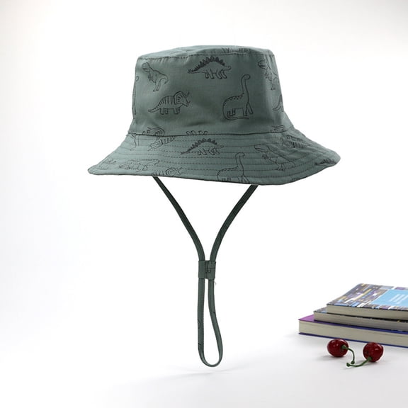 Bucket Hats for Girls Bucket Hat - Stretchy Cotton Sun Protection - Comfortable Drawcord Design with Spandex Flex Fit Sun Hat for Baby