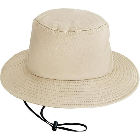 Bucket Hats for Men Woman Summer Outdoor Cotton Sun Hat Travel Fishing Beach Packable Hat