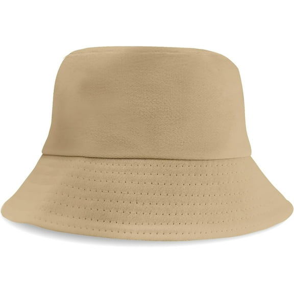 Bucket Hats for Men Woman Summer Outdoor Cotton Sun Hat Travel Fishing Beach Packable Hat