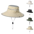 thumbnail image 1 of Bucket Hats for Men Women Wide Brim Uv Protection Upf 50+ Sun Hats Summer Breathable Boonie Hat Fishing Hiking Hat, 1 of 3