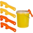 thumbnail image 1 of Bucket Opener, 4 PCS Plastic Bucket Wrench 5 Gallon Paint Can Lid Opener for Home Office Lid Opening Industrial Use, 1 of 5