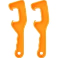 thumbnail image 1 of Bucket Opener Tool 5 Gallon,Paint Bucket Lid Can Opener,Plastic Grip Tool,Orange(2 Pack), 1 of 5
