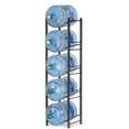 thumbnail image 1 of Bucket Rack, 5 Tier 5 Gallon Water Bottle Rack Water Bottle Storage Rack, Black, 1 of 9