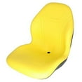 thumbnail image 1 of Bucket Seat Vinyl Yellow fits John Deere 2520 3120 4300 4320 4520 4478301 LVA14067 MG861683 MG9601473 fits Case fits Caterpillar fits Case IH, 1 of 1