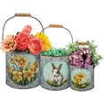 thumbnail image 1 of Primitives By Kathy 109189 Farm Bucket, Set of 3, Multicolor, 1 of 1